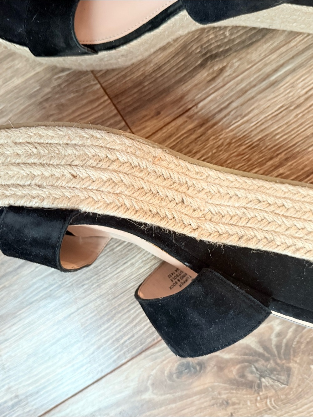 Steve Madden Black Suede Double-Band Slide Mules - Picture 2 of 4